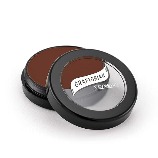 Graftobian HD Glamour Crème Foundation 1/2oz, Weightless Full Coverage Makeup, 65 Inclusive Shades, For All Skin Types, Natural or Full-Glam Looks, For Professionals and Beginners, Shadow Dance-VivaGrace Women