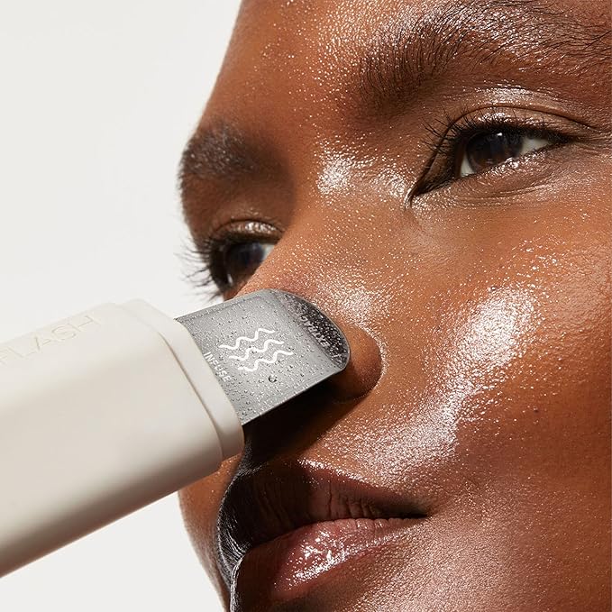 DERMAFLASH DERMAPORE+™ Ultrasonic 2-in-1 Pore Extractor and Serum Infuser, Stone-VivaGrace Women