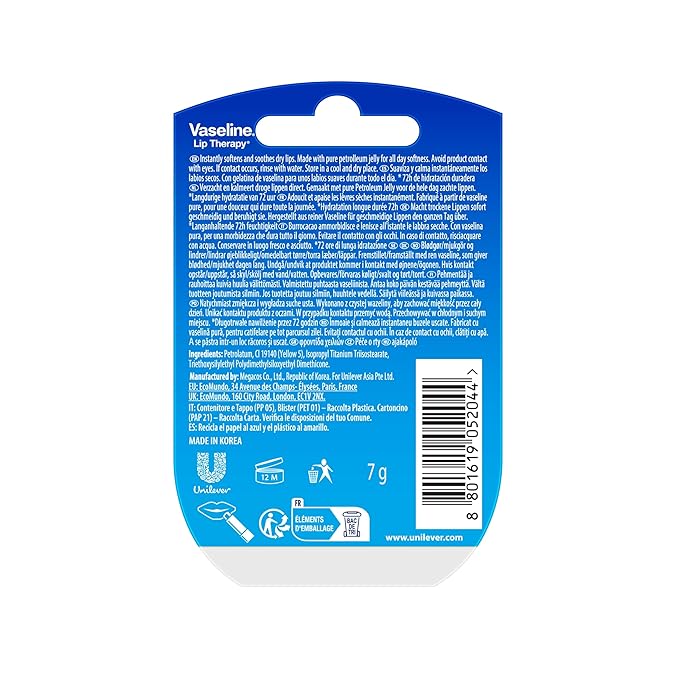 Vaseline Lip Therapy Original | Vaseline Lip Therapy Mini (Original, 2 Pack)-VivaGrace Women