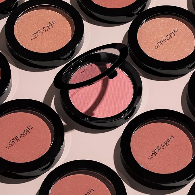 wet n wild Color Icon Blush, Effortless Glow & Seamless Blend infused with Luxuriously Smooth Jojoba Oil, Sheer Finish with a Matte Natural Glow, Cruelty-Free & Vegan - Nudist Society(Packaged)-VivaGrace Women