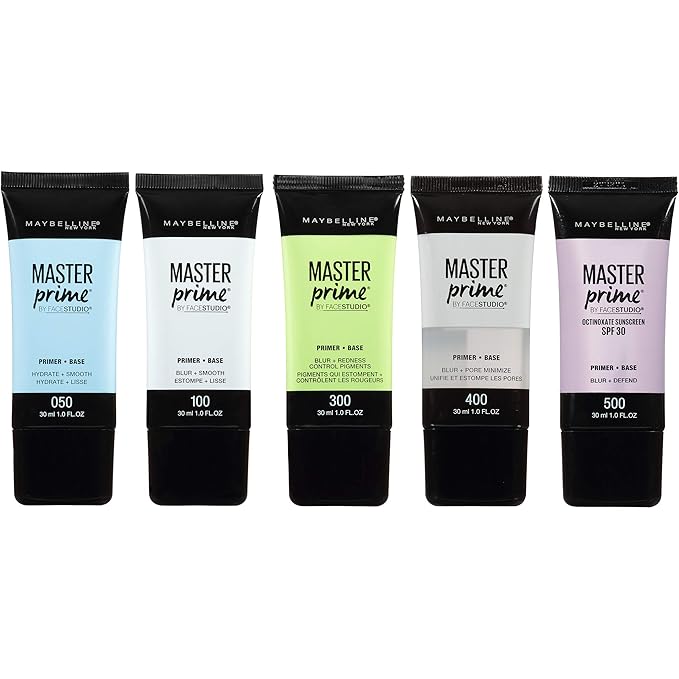 Maybelline Face Studio Master Prime Face Primer Makeup Base, Blur + Smooth, 1 Count-VivaGrace Women