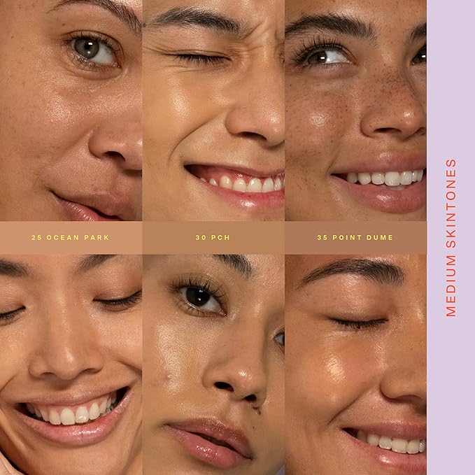 Tower 28 Beauty SunnyDays SPF 30 Tinted Mineral Sunscreen - For Sensitive Skin - 2-in-1 Facial Broad Spectrum UVA/UVB Protection + Foundation - Shade 35 POINT DUME, 1 Fl Oz-VivaGrace Women