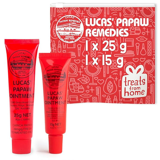 Lucas Pawpaw Lip Ointment, Lucas Pawpaw Cream, Lucas Pawpaw Ointment for Lips & Dry Skin (15 Gram & 25 Gram)-VivaGrace Women