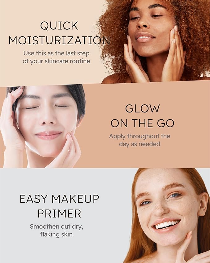 White Mastic Moisture Ampoule Stick (0.35oz) - Wrinkle Reduction, Elasticity, Moisturizing, Radiance Multi Balm. Korean Skin Care Serum Stick for Face, Lips, Eyes, Neck. Vegan T3 Collagen.-VivaGrace Women