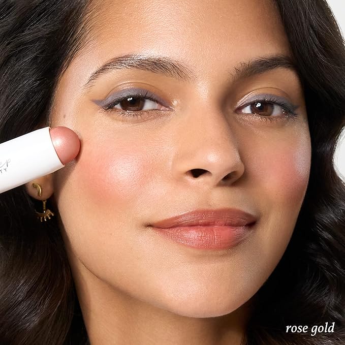 Julep Skip The Brush Cream to Powder Blush Stick - Rose Gold - Blendable and Buildable Color - 2-in-1 Blush and Lip Makeup Stick-VivaGrace Women