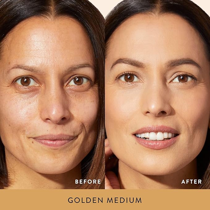 LAURA GELLER NEW YORK The Ideal Fix Concealer - Golden Medium - Buildable Medium to Full Coverage Liquid Concealer - Covers Under Eye Dark Circles & Blemishes - Long-Lasting-VivaGrace Women