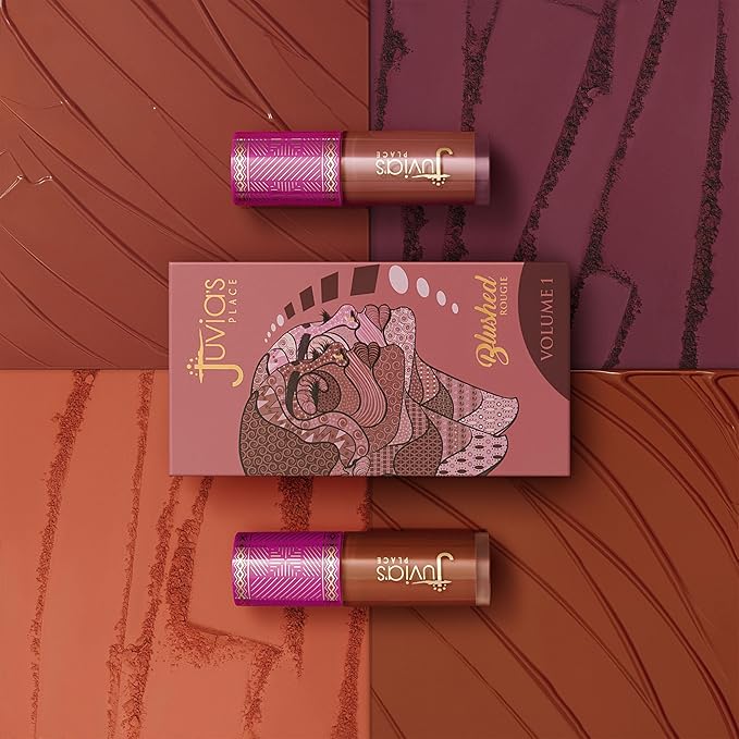 Juvia's Place Blushed Liquid Blush LilyLove - Dewy Tint Cheeks Makeup Glow Pigment Effortless Beauty Long Lasting Cosmetics Soft Creamy Natural Buildable All Skin Color Light Flawless Finish Blend-VivaGrace Women