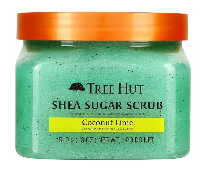 Tree Hut Shea Sugar Body Scrub Coconut Lime 18 oz-VivaGrace Women