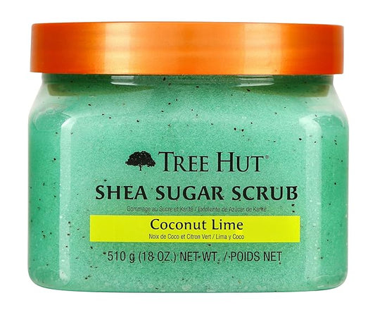 Tree Hut Shea Sugar Body Scrub Coconut Lime 18 oz-VivaGrace Women