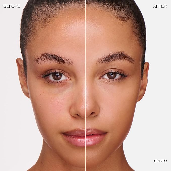 Ogee Complexion Perfecting Liquid Foundation - Lightweight Tinted Moisturizer For Face (Gingko 5.00N - Medium Tan, Neutral Undertones) - with Vitamin C & Jojoba Oil - Certified Organic & Made in USA-VivaGrace Women