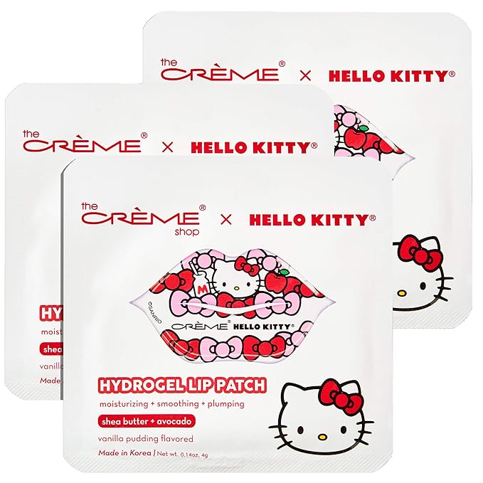 The Crème Shop x Hello Kitty Hydrogel Lip Patch 3 Pack-VivaGrace Women