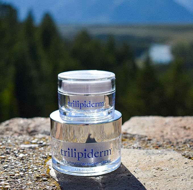 Trilipiderm Rehydration Night Créme .5oz + Protective Day Créme Broad Spectrum SPF 30 .5oz Travel/Trial Size Transformative, moisture-rich crème with hyaluronic acid and Retinol-VivaGrace Women