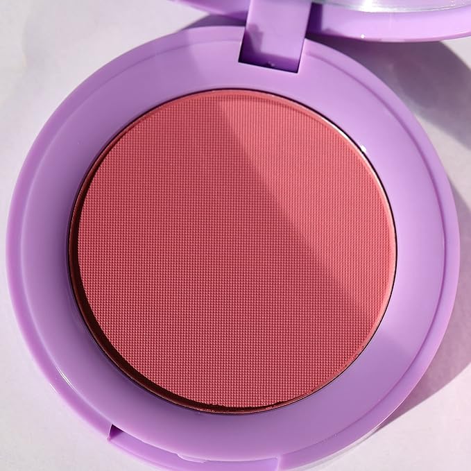 Half Caked In Bloom Powder Blush | vegan & cruelty-free, fragrance-free, highly pigmented, primer-infused | 3.8g (Soft Serve)-VivaGrace Women