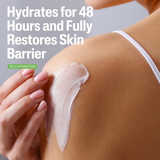 Cetaphil Face & Body Moisturizer, Hydrating Moisturizing Cream for Dry to Very Dry, Sensitive Skin, NEW 16 oz, Fragrance Free, Non-Comedogenic, Non-Greasy-VivaGrace Women