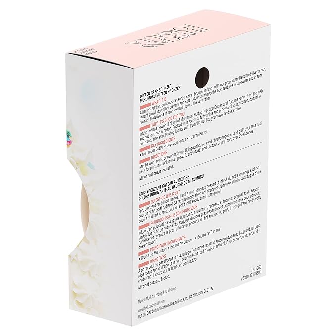 Physicians Formula Murumuru Butter Bronzer Face Makeup, Cheat Day Donut, Chocolate-VivaGrace Women