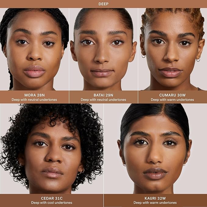 ILIA - Skin Rewind Complexion Stick - Foundation + Concealer + Skincare | Non-Toxic, Vegan, Cruelty-Free, Clean Makeup (29N - Batai, 0.35 oz | 10 g)-VivaGrace Women