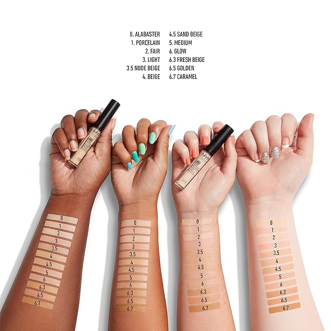 NYX PROFESSIONAL MAKEUP HD Studio Photogenic Concealer Wand, Medium Coverage - Caramel-VivaGrace Women
