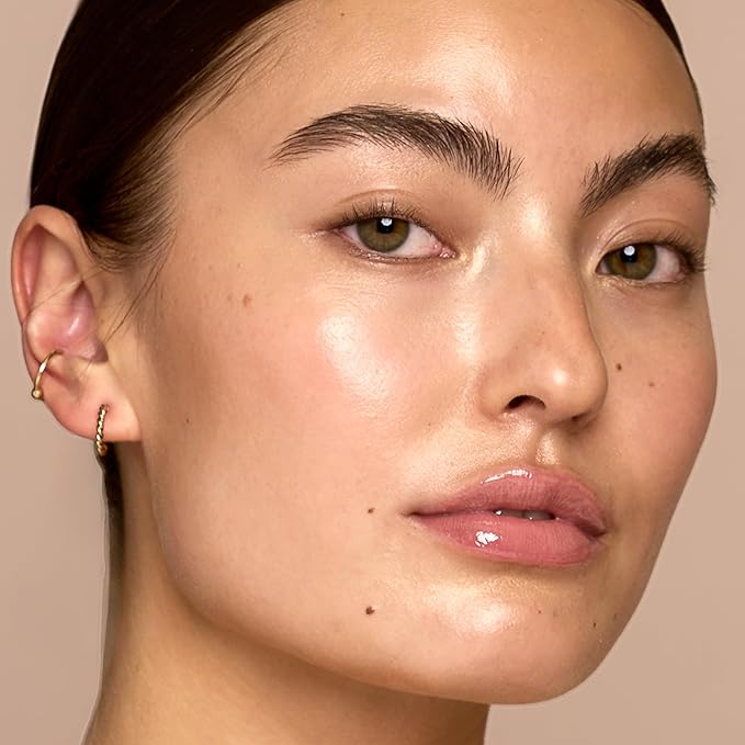 Jouer Essential Tinted Hydrating Lip Oil Gloss – Moisturizing Dry Lip Treatment Serum - Fragrance Free Tinted Lip Oil - Jojoba Seed Oil and Apricot Oil Formula-VivaGrace Women