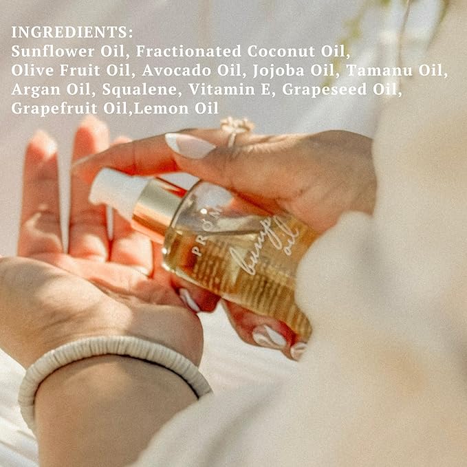 Promise Stretch Mark Prevention Bump Oil, Defense + Repair, Clean Pregnancy Skincare, Non-Toxic, Pregnancy Belly Oil, Vegan, Fast Drying-VivaGrace Women