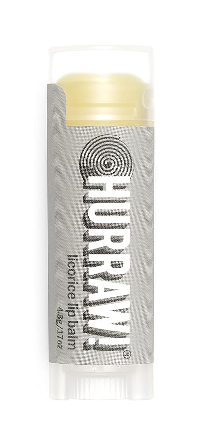 Hurraw! Licorice Lip Balm: Organic, Certified Vegan, Cruelty and Gluten Free. Non-GMO, 100% Natural Ingredients. Bee, Shea, Soy and Palm Free. Made in USA-VivaGrace Women