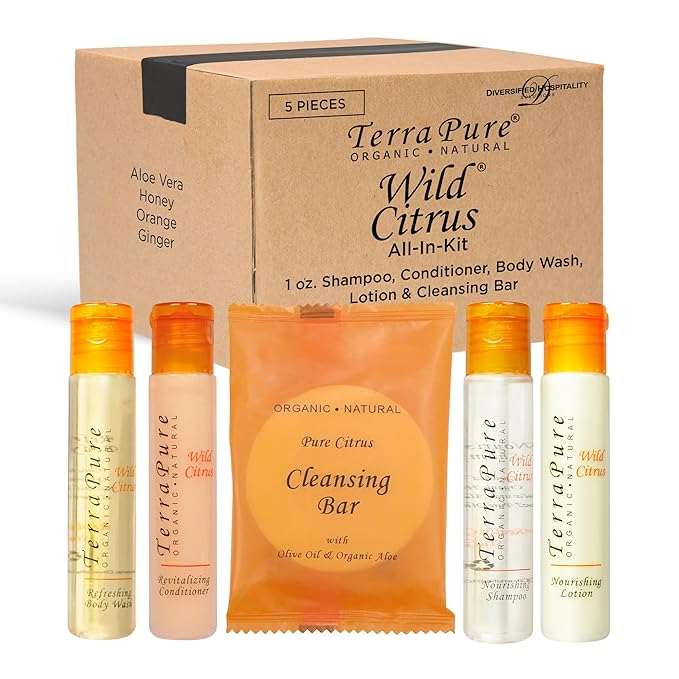 Terra Pure Wild Citrus | 1-Shoppe All-in-Kit | Sample Set (5 pcs)-VivaGrace Women