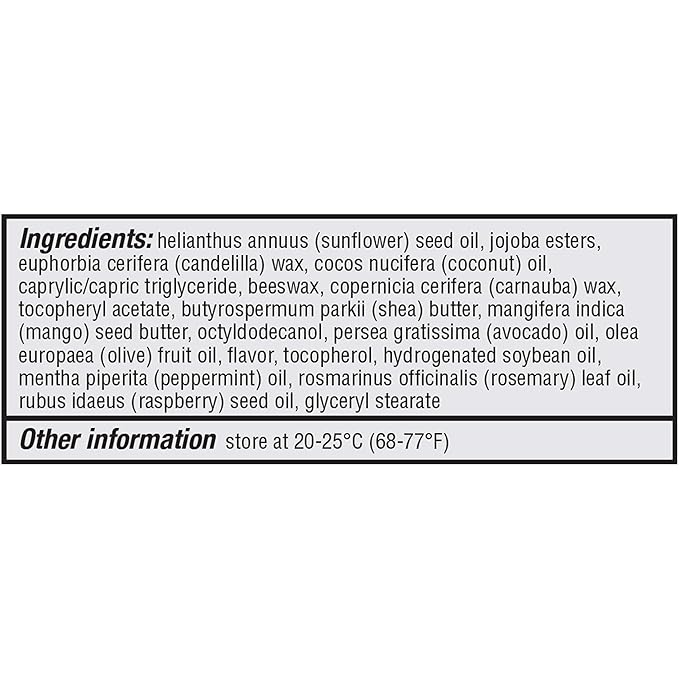 ChapStick Total Hydration Essential Oils Peace Lip Balm, Rosemary + Peppermint Lip Balm Tube, Lip Care - 0.12 Oz-VivaGrace Women