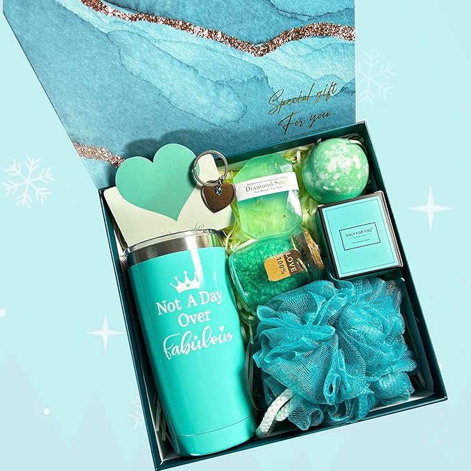 Birthday Gifts for Women, Relaxation Spa Gift Set, Unique Gift Basket for Mom Sister Wife Best Friends Female Coworker Teacher Nurse, Women Birthday Gifts-VivaGrace Women