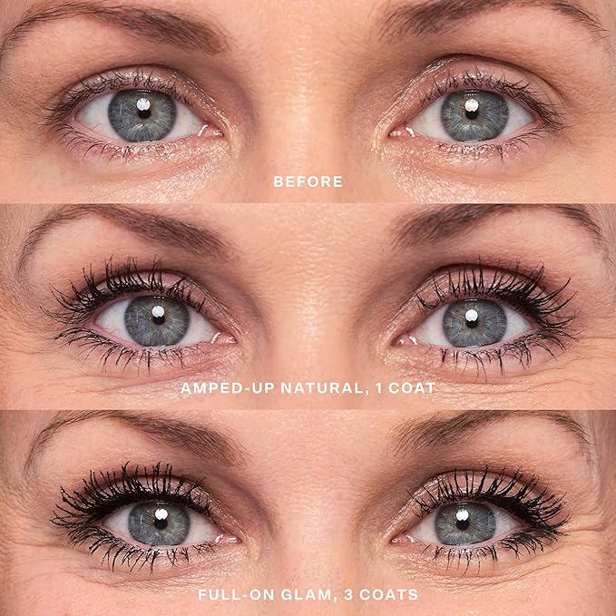 Tower 28 MakeWaves Mascara - Volumizing and Lash Lengthening Water-Resistant Mascara - No Clumping or Flaking - for Sensitive Eyes – Jet Black-VivaGrace Women