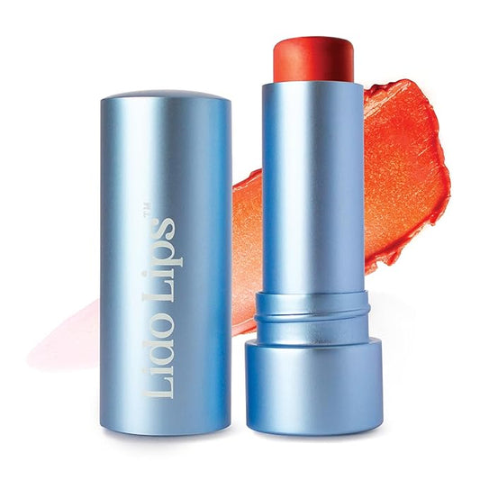Tinted Lip Balm. Moisturizing Sheer, Buildable Lip Color with Hyaluronic Acid, Vitamin E and Rich Oil, Perfect Revitalizer for Chapped Lips. Beauty Plumper Moisturizer 0.21oz- Sunny Citrine-VivaGrace Women