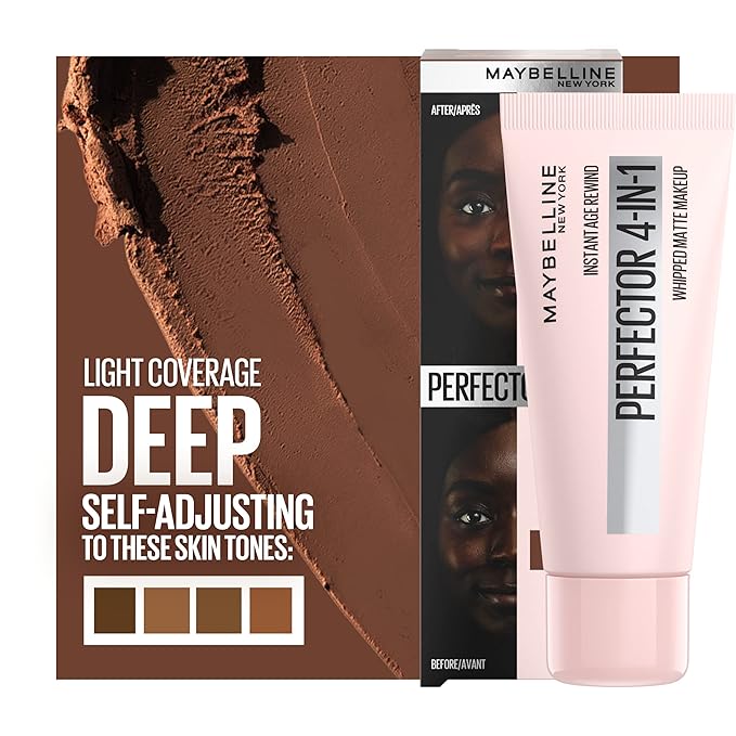 Maybelline Instant Age Rewind Instant Perfector 4-In-1 Matte Makeup, 05 Deep, 1 Count-VivaGrace Women