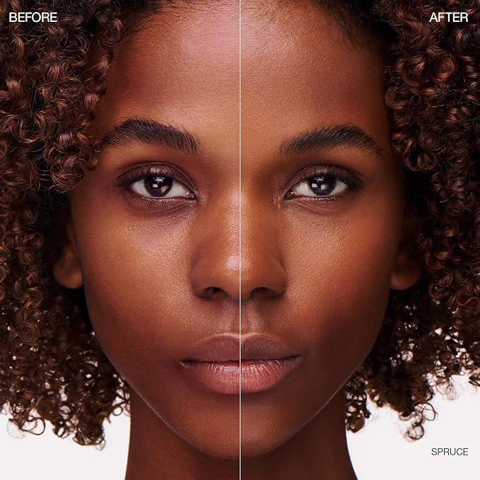 Ogee Complexion Perfecting Liquid Foundation - Lightweight Tinted Moisturizer For Face (Spruce 12.75N - Deep, Bronze Undertones) - with Vitamin C & Jojoba Oil - Certified Organic & Made in USA-VivaGrace Women