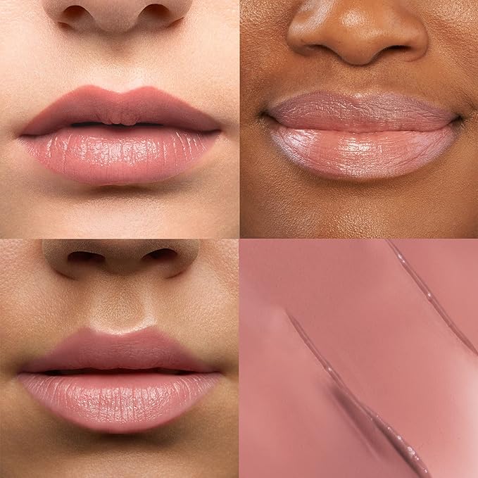 Julep It's Balm: Tinted Lip Balm + Buildable Lip Color Duo - Vintage Mauve, Sheer Iridescence - Natural Gloss Finish - Hydrating Vitamin E Core - Vegan-VivaGrace Women