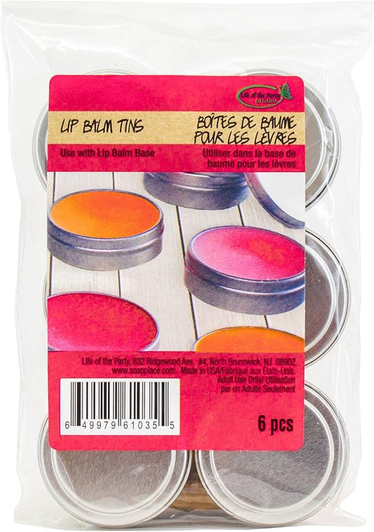 Tins Lip Balm, 5 x 3.3 x 0.6 inches-VivaGrace Women