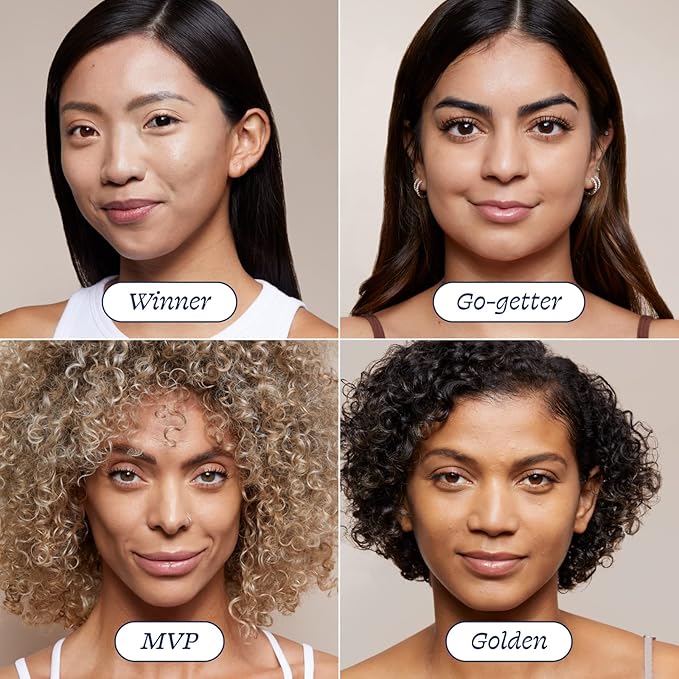 Alleyoop Game Face Concealer Makeup, Lightweight to Medium Buildable Coverage Under Eye Concealer, For Blemishes, Crease-proof and Hydrating with Aloe Stem Cell, Smooth Second Skin Finish - Go-Getter-VivaGrace Women
