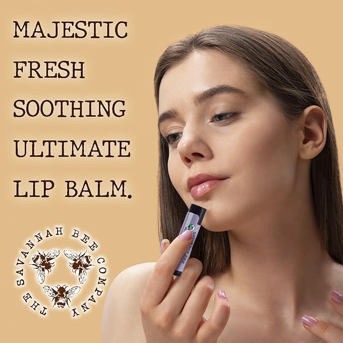 Savannah Bee Company Lip Balm - Lip Moisturizer for Chapped Lips - Hydrating Lip Balm with Pure Honey-VivaGrace Women