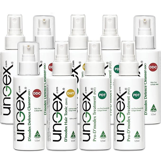 Ungex Bundle 1 | Demodex Acne Rosacea Solution | 9-in-1 | B1-VivaGrace Women