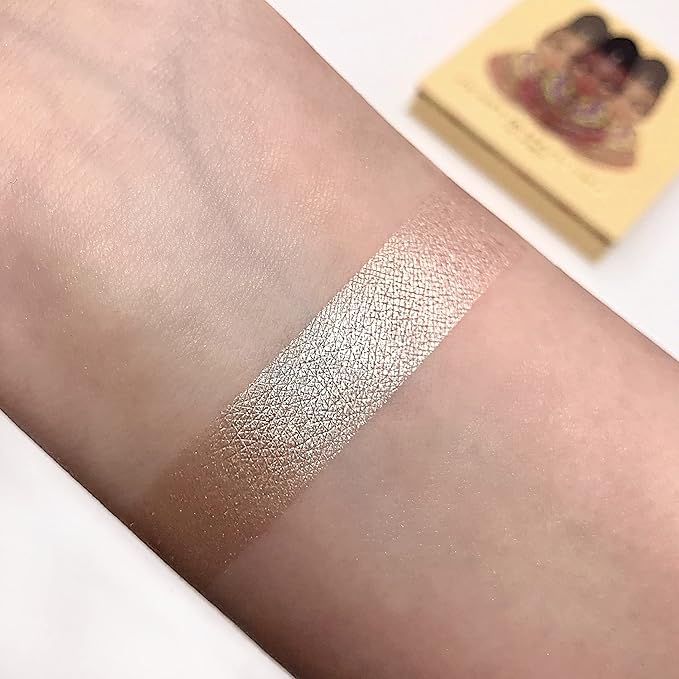 Juvia's Place Highlighter Tribe Glow Vol.3 - Highlighter Powder, Baked Highlighter, Shimmer Highlighter Makeup, Long-Wearing & Illuminating Cheek Highlighter - Suitable for Lighter Skin Tones-VivaGrace Women