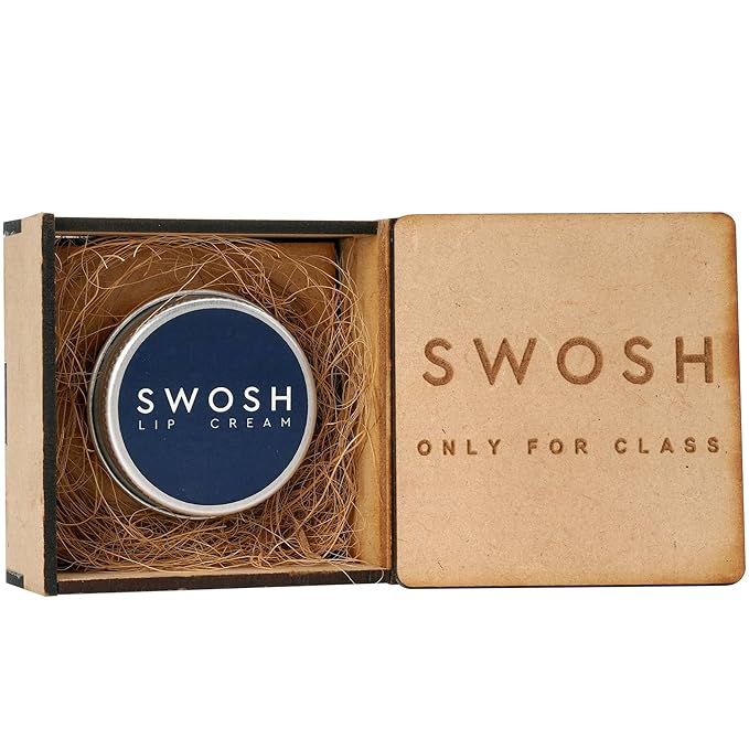 SWOSH Organic Lip Cream For Lightening & Brightening Dark Lips For Men & Women, 0.53 OUNCE with natural extract, clove oil, lavender oil, Lemon Grass oil lip Cream-VivaGrace Women
