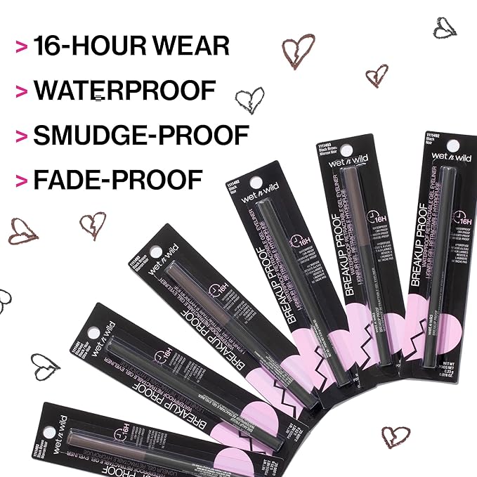 wet n wild Bare Focus Clarifying Finishing Powder & Mega Last Breakup Proof Eyeliner Waterproof 16-Hour Wear