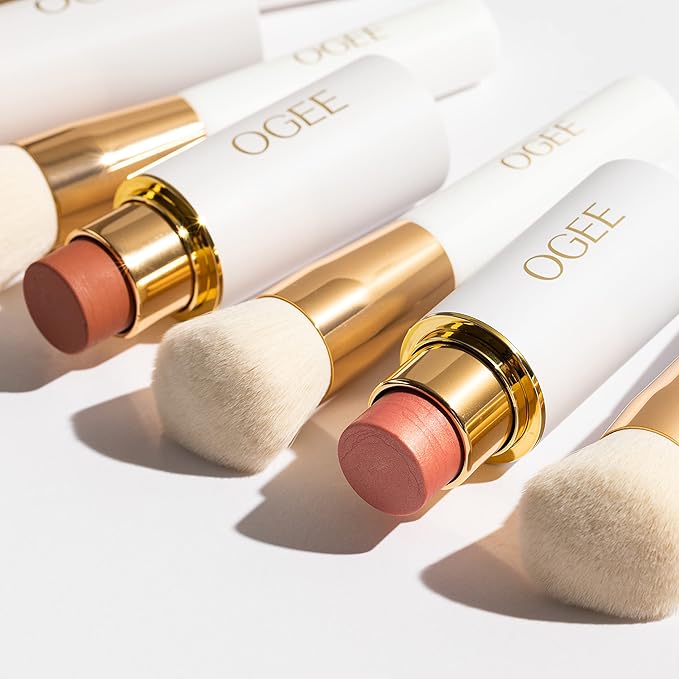 Ogee Blender Brush - Professional Quality Makeup Brush - Ultra-Soft Foundation Brush with Vegan Bristles for Flawless Makeup Application-VivaGrace Women