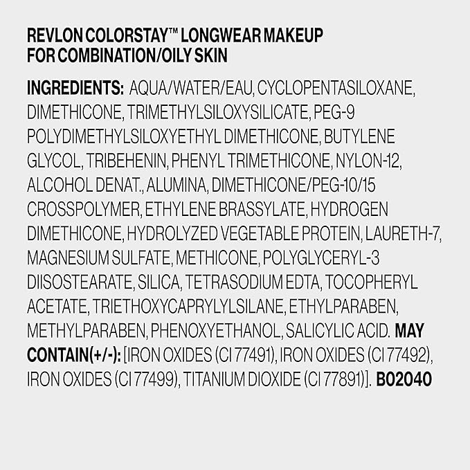 Revlon Liquid Foundation, ColorStay Face Makeup for Combination & Oily Skin, SPF 15, Medium-Full Coverage with Matte Finish, Natural Beige ((220), 1.0 oz-VivaGrace Women
