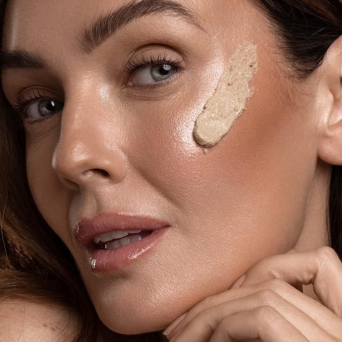 DIME Beauty Whipped Exfoliating Mask, Face Scrub and Cleanser, Lactic Acid and Salicylic Acid Scrub, 2 oz / 60 ml-VivaGrace Women