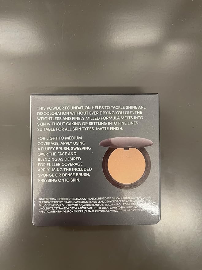COVER FX Pressed Mineral Foundation - Shade D3 - Weightless Powder Foundation - Buildable Light to Full Coverage - Matte Finish - All Skin Types-VivaGrace Women