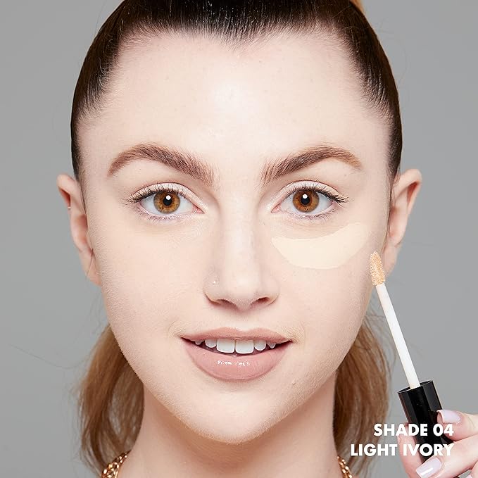 NYX PROFESSIONAL MAKEUP Can't Stop Won't Stop Contour Concealer, 24h Full Coverage Matte Finish - Light Ivory-VivaGrace Women