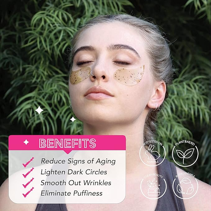 3 Pack Under Eye Mask See Brighter Days Ahead Eye Masks for Dark Circles Brightening & Hydrating Eye Patches-VivaGrace Women