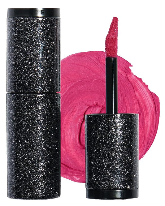 HEVVYMAKEUP Ultra Stay-On Lip Coloring Tint - Vibrant Matte Finish Lip Tint - Long Lasting Airy Weightless Lips with Perfect Fixing - Korean Lip Makeup, Metro Pink, 0.11oz.-VivaGrace Women
