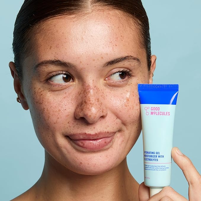 Good Molecules Hydrating Gel Moisturizer - Oil Free Face Moisturizer for Oily Skin With Ultra Hydrating Electrolytes to Rejuvenate, Skin Care for Face-VivaGrace Women