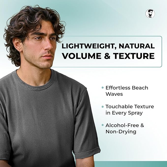 Gentlemen Republic Sea Salt Spray for Men & Women – Hair Texturizing Spray with Dead Sea Salt, Vitamin E & Kelp – Adds Volume & Texture – Lightweight Texturizing for Hair Men – 8 oz-VivaGrace Women