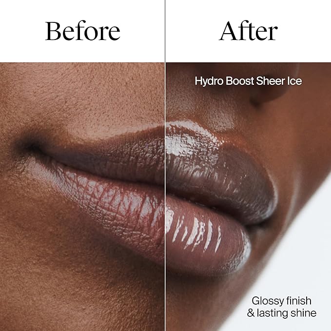 Neutrogena Hydro Boost Hyaluronic Acid, Unscented Lip Balm Leaves Lips Feeling Hydrated, Sheer Ice Nude Lip Balm with a Sweet Sugar Flavor, Fragrance Free, 0.5 oz-VivaGrace Women