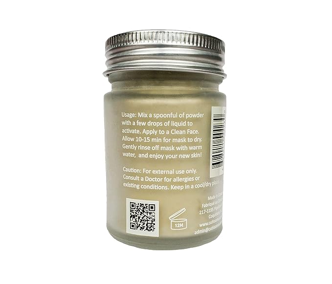 100% Natural Vitamin C Clay Exfoliating Face Mask 60g All Clay & No Water …-VivaGrace Women